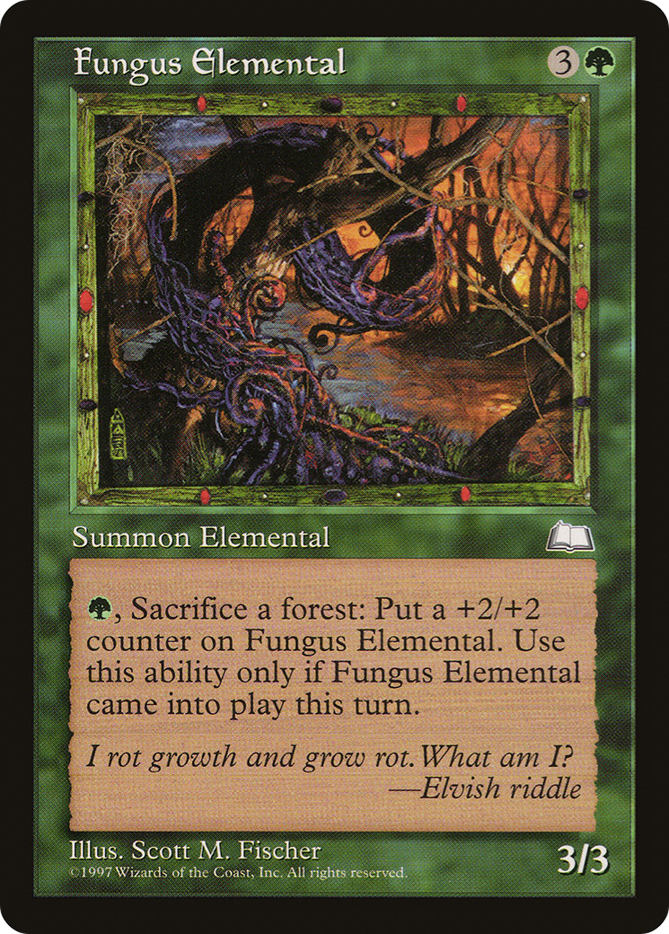 Fungus Elemental (WTH-128) - Weatherlight