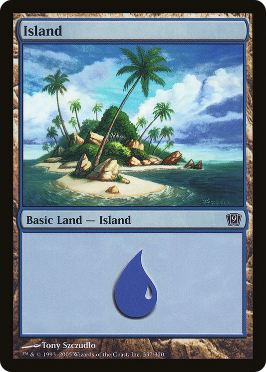 Island (9ED-337★) - Ninth Edition Foil