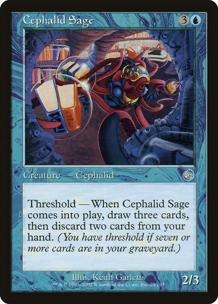 Cephalid Sage (TOR-029) - Torment