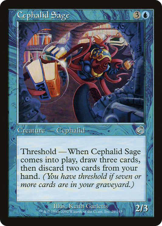 Cephalid Sage (TOR-029) - Torment Foil