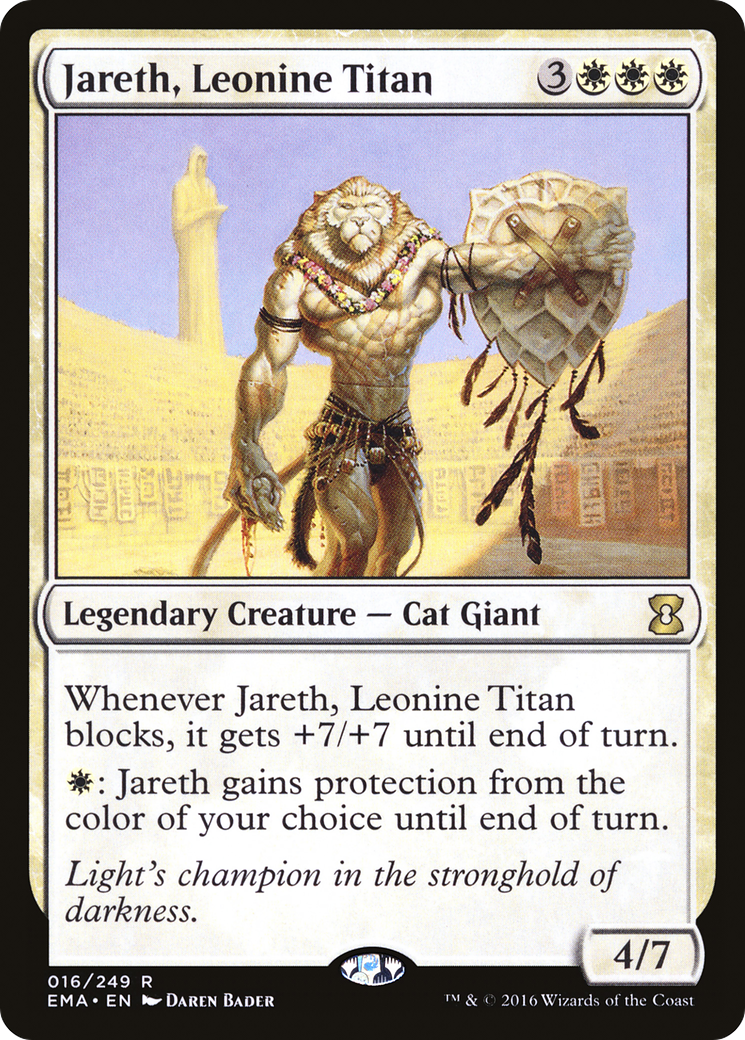 Jareth, Leonine Titan (EMA-016) - Eternal Masters