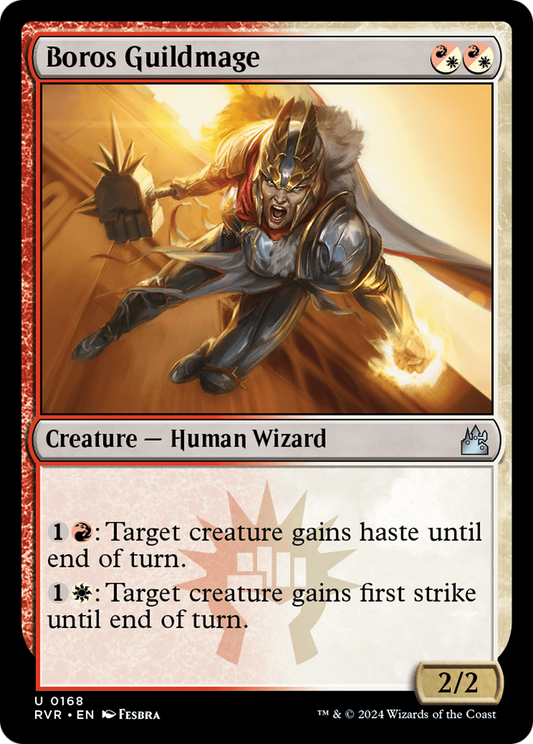 Boros Guildmage (RVR-168) - Ravnica Remastered Foil