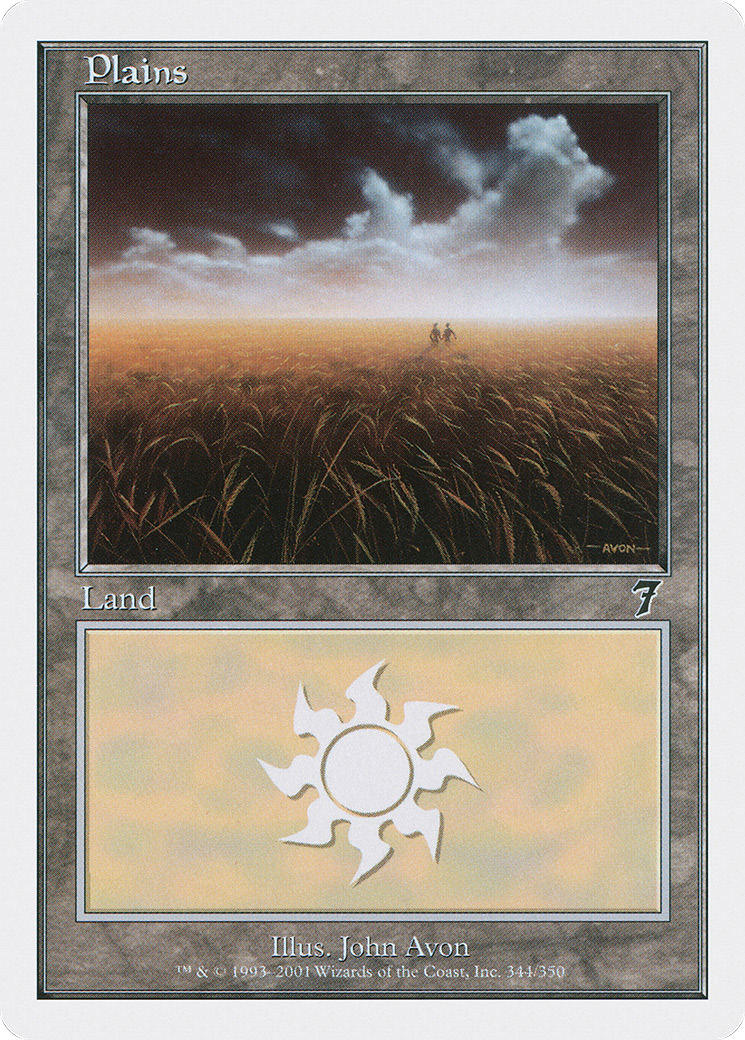 Plains (7ED-344) - Seventh Edition