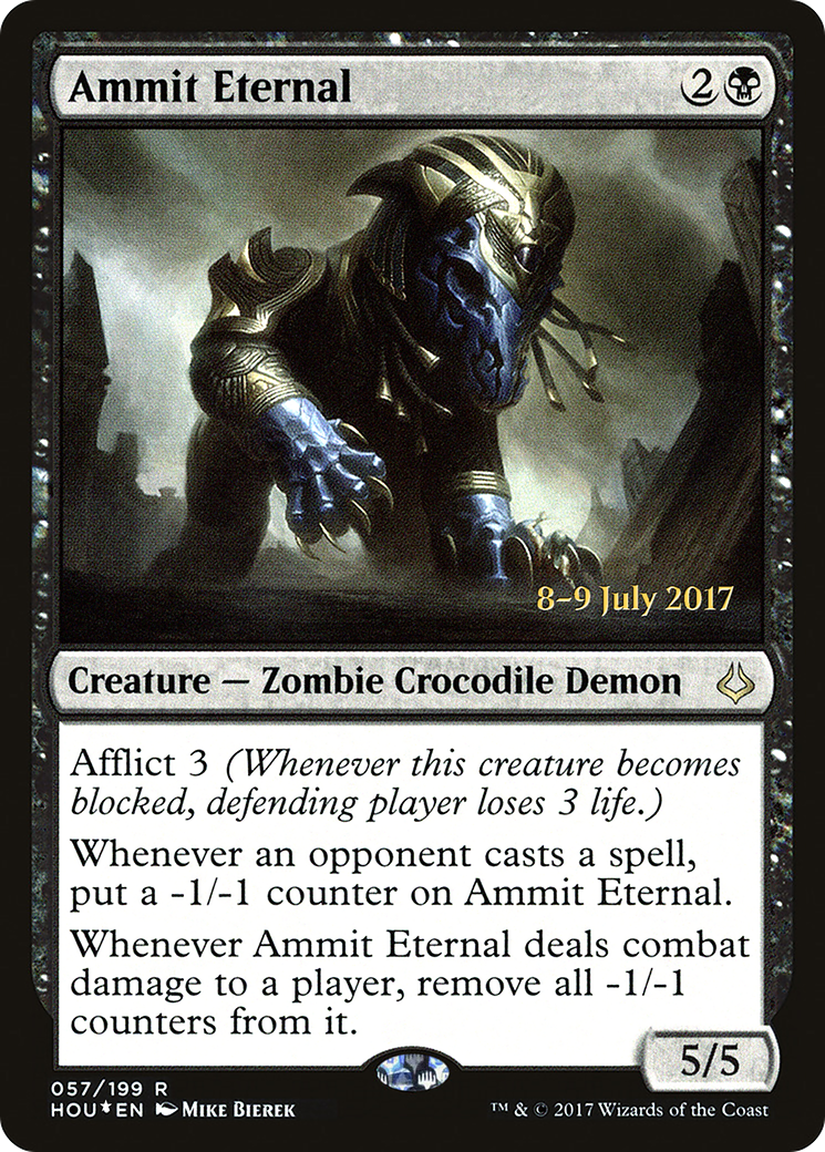 Ammit Eternal (PHOU-57S) - Hour of Devastation Promos Foil