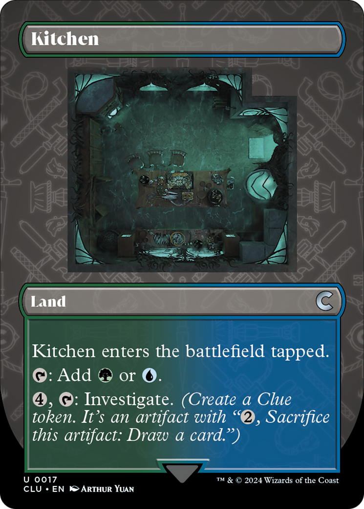 Kitchen (CLU-017) - Ravnica: Clue Edition (Borderless)