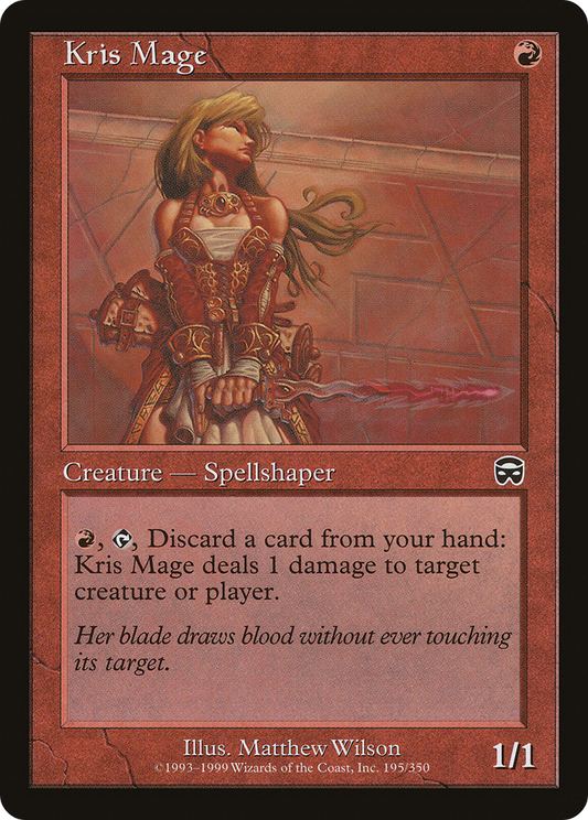 Kris Mage (MMQ-195) - Mercadian Masques Foil