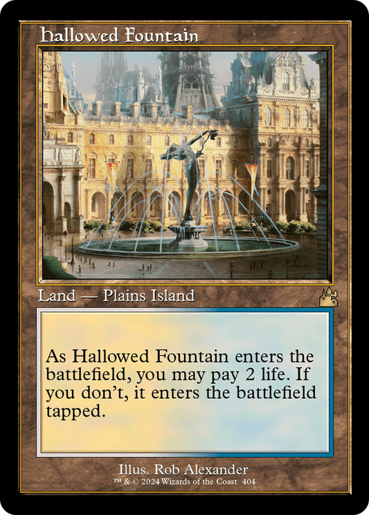 Hallowed Fountain (RVR-404) - Ravnica Remastered