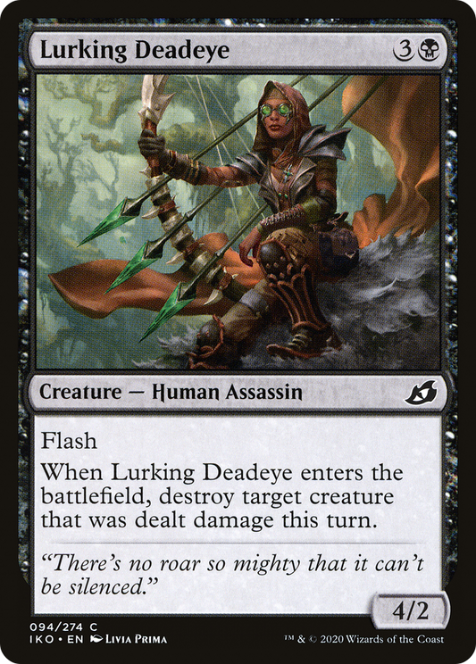 Lurking Deadeye (IKO-094) - Ikoria: Lair of Behemoths