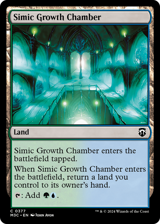 Simic Growth Chamber (M3C-377) - Modern Horizons 3 Commander