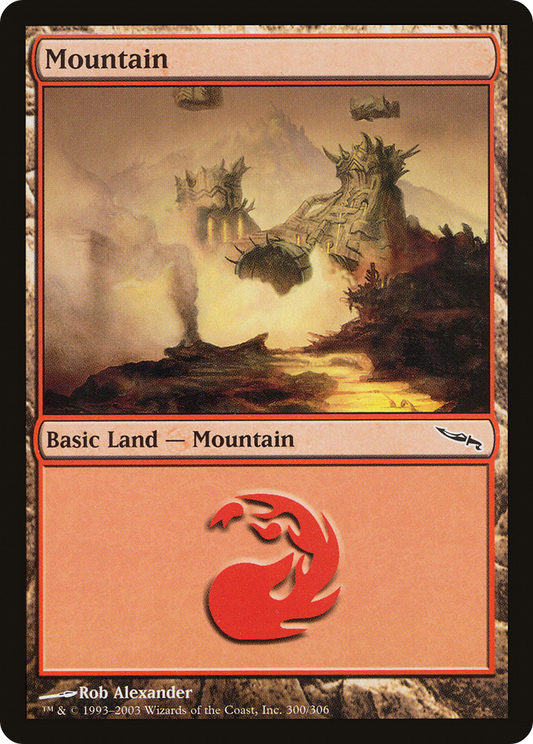 Mountain (MRD-300) - Mirrodin Foil