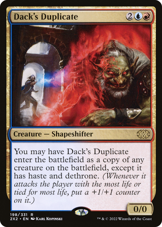 Dack's Duplicate (2X2-198) - Double Masters 2022