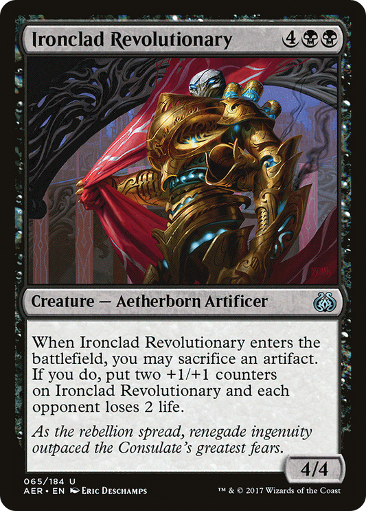 Ironclad Revolutionary (AER-065) - Aether Revolt Foil