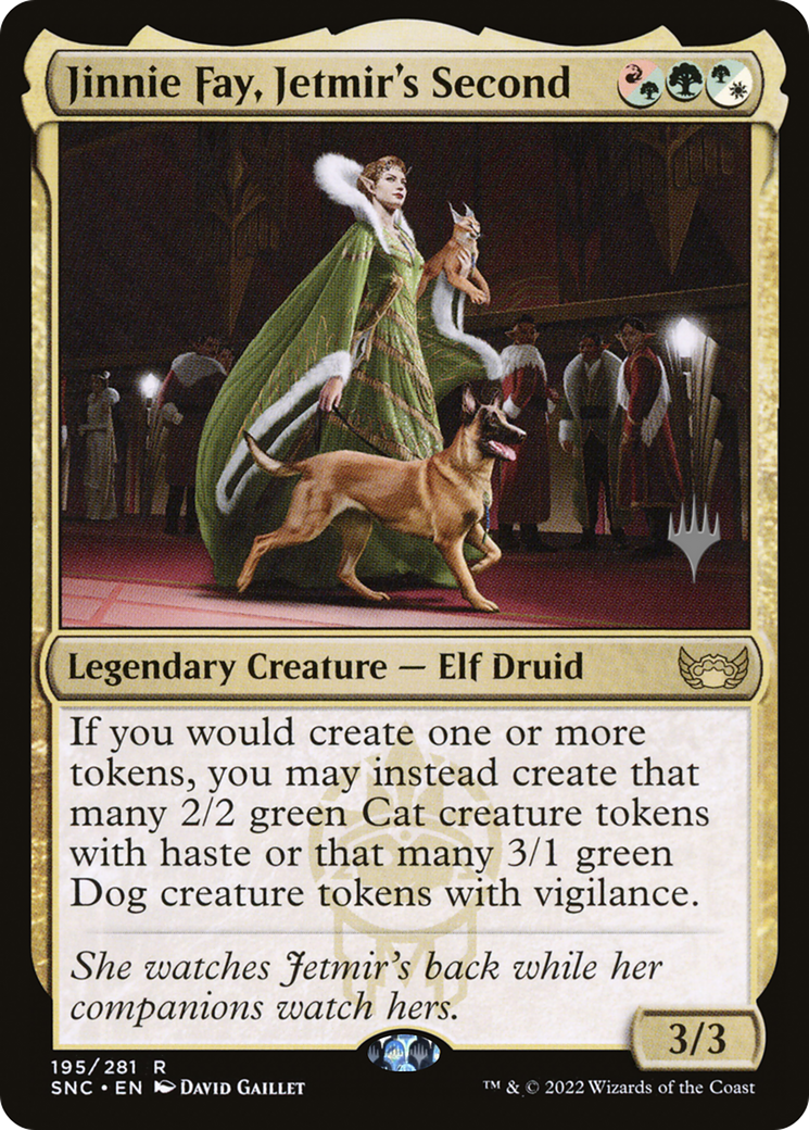 Jinnie Fay, Jetmir's Second (PPSNC-195) - Streets of New Capenna Promos Foil (Promo Pack)