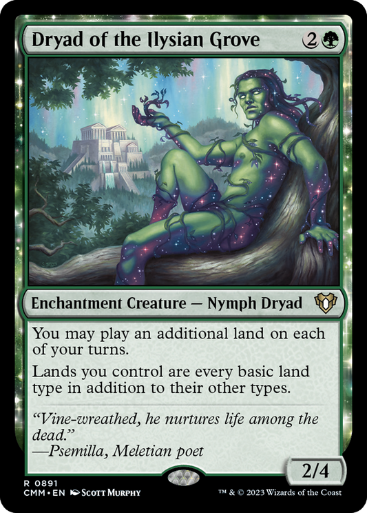 Dryad of the Ilysian Grove (CMM-891) - Commander Masters
