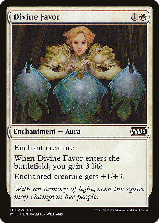 Divine Favor (M15-010) - Magic 2015 Foil