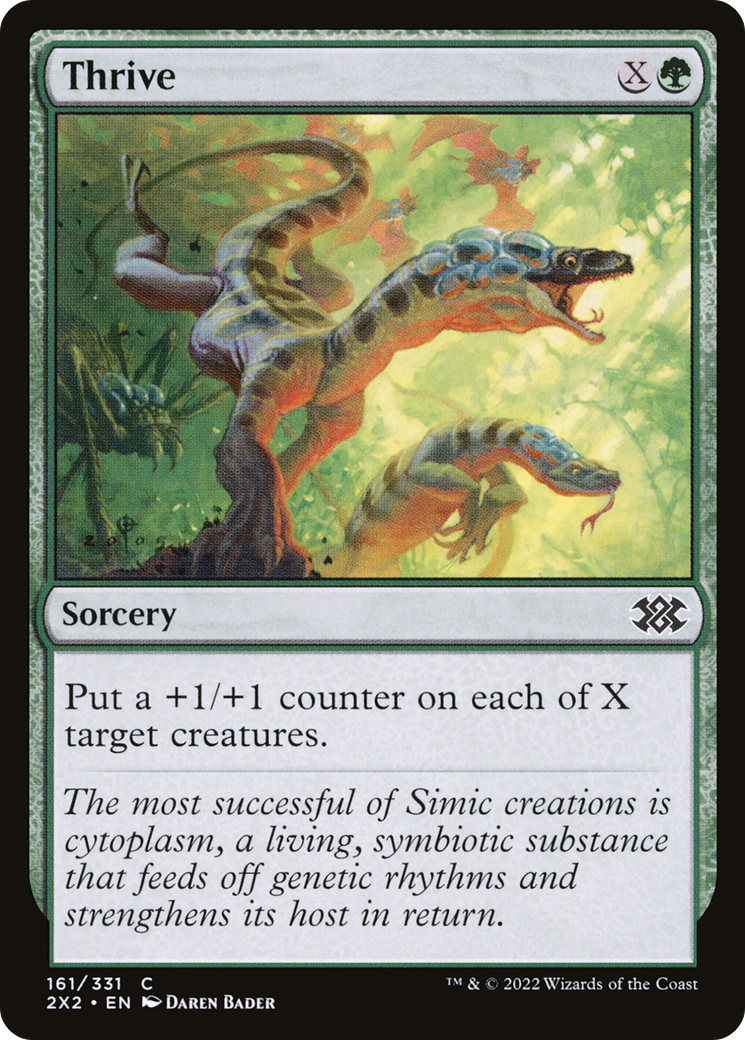 Thrive (2X2-161) - Double Masters 2022 Foil