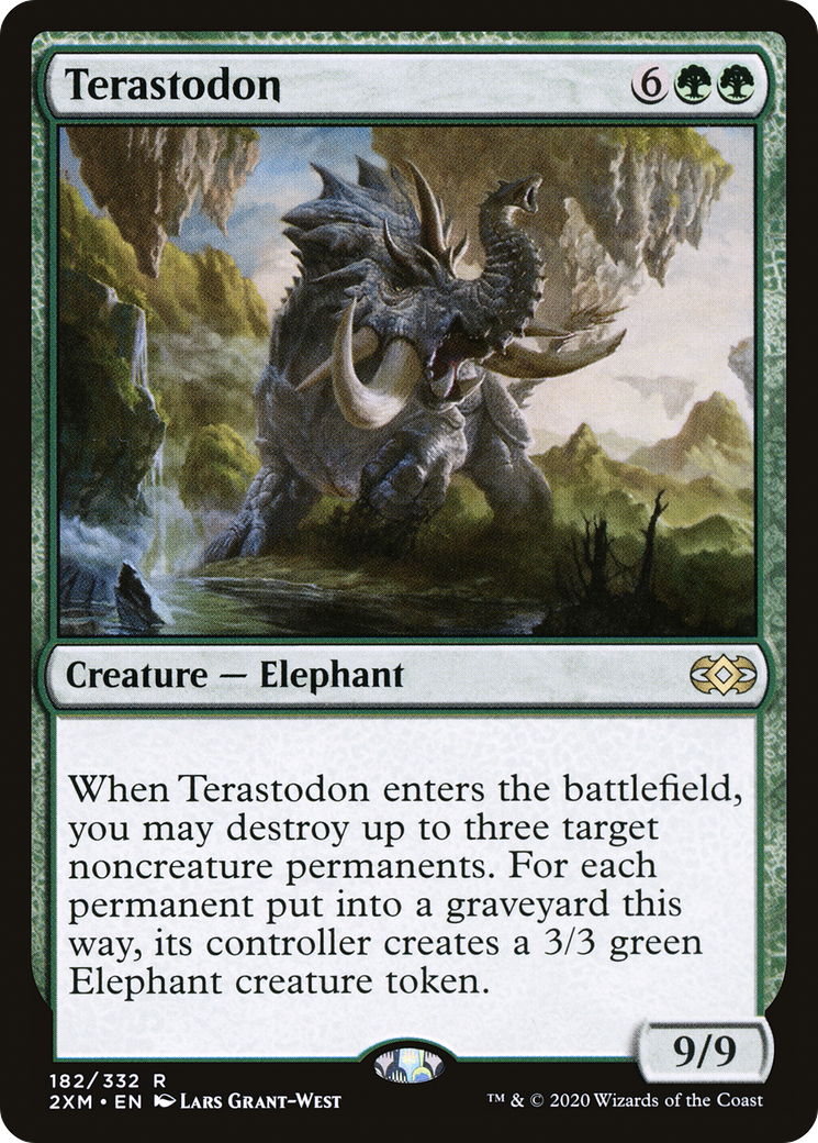 Terastodon (2XM-182) - Double Masters Foil