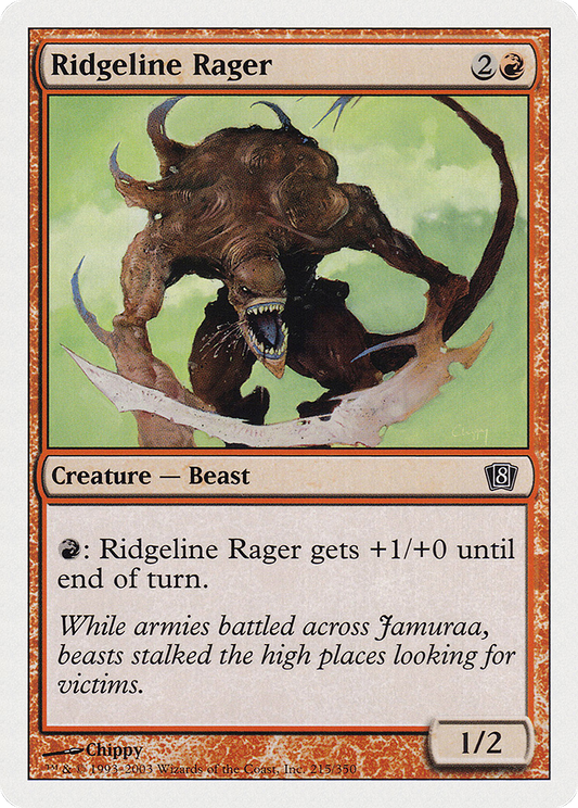 Ridgeline Rager (8ED-215) - Eighth Edition