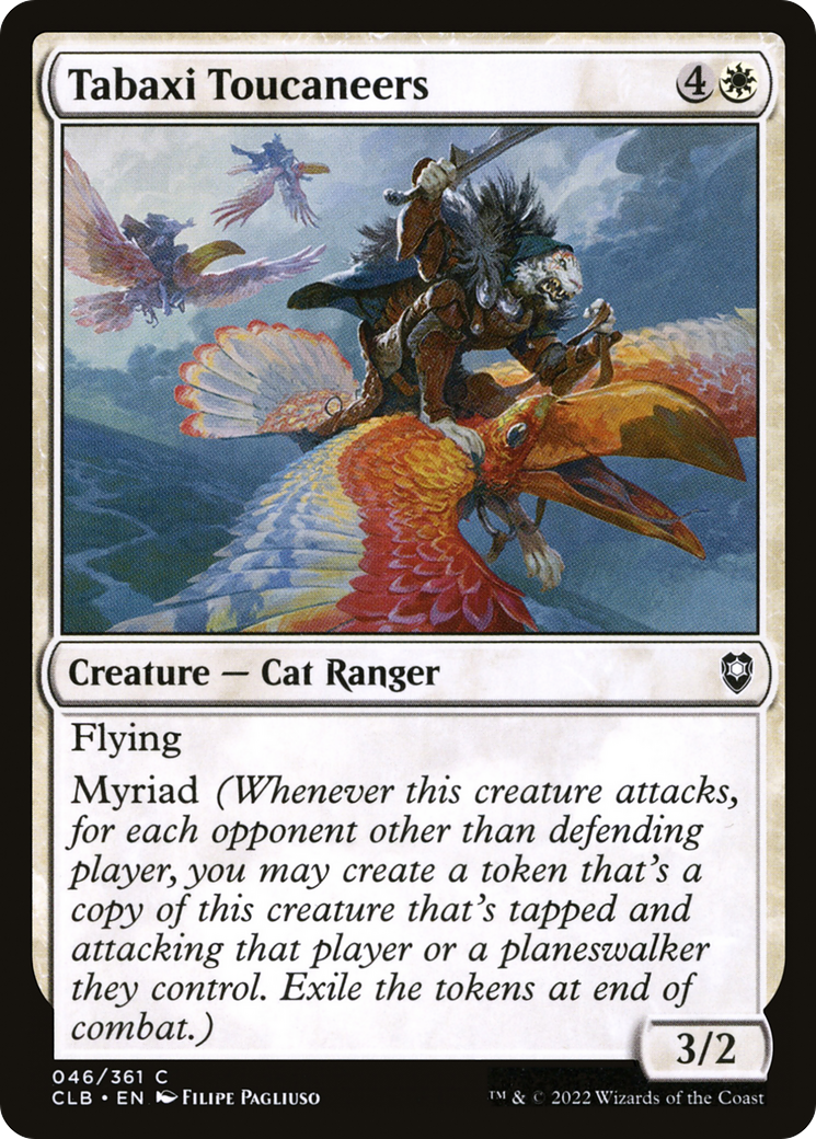 Tabaxi Toucaneers (CLB-046) - Commander Legends: Battle for Baldur's Gate Foil