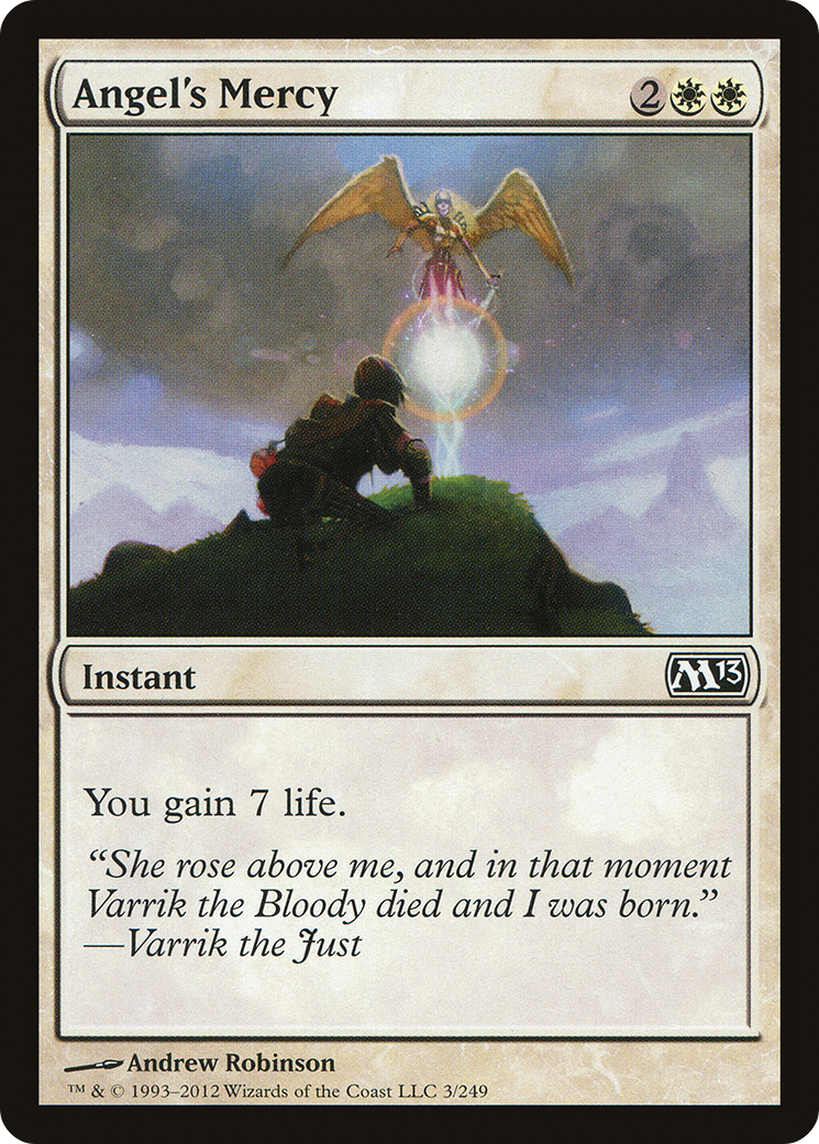 Angel's Mercy (M13-003) - Magic 2013 Foil