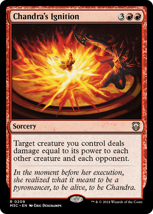 Chandra's Ignition (M3C-209) - Modern Horizons 3 Commander