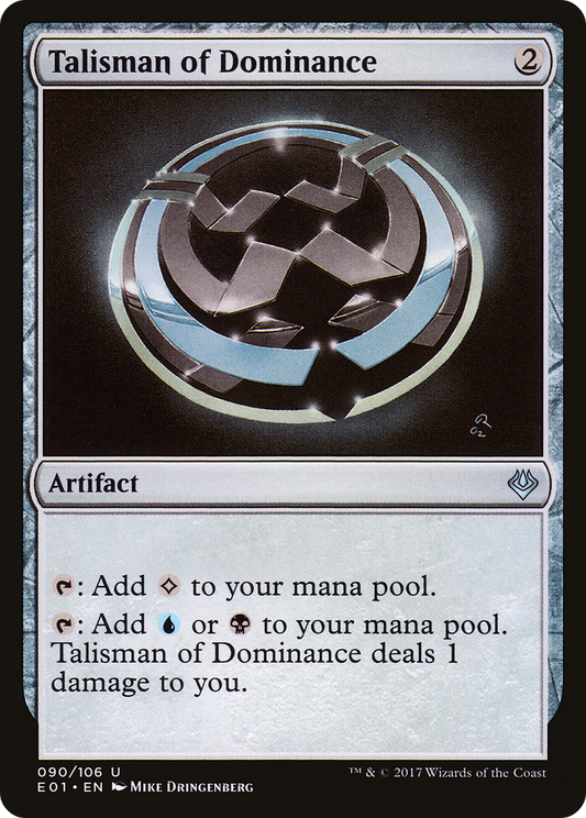 Talisman of Dominance (E01-090) - Archenemy: Nicol Bolas