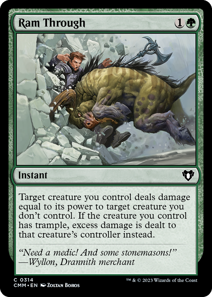 Ram Through (CMM-314) - Commander Masters