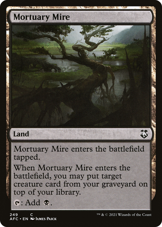 Mortuary Mire (AFC-249) - Forgotten Realms Commander