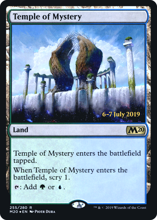 Temple of Mystery (PM20-255S) - Core Set 2020 Promos Foil