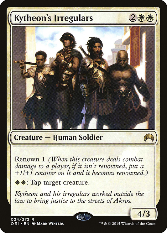 Kytheon's Irregulars (ORI-024) - Magic Origins Foil