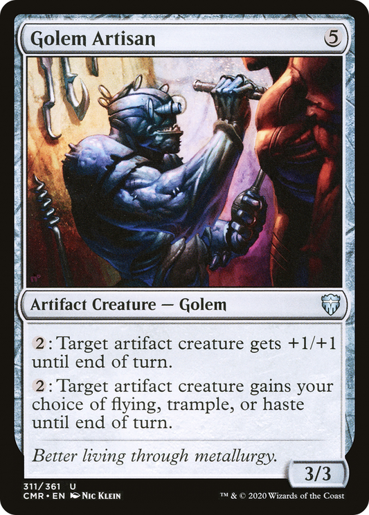 Golem Artisan (CMR-311) - Commander Legends Foil