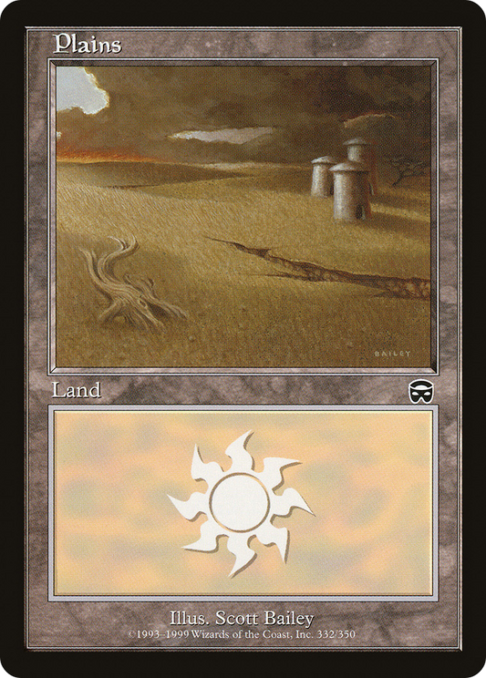 Plains (MMQ-332) - Mercadian Masques Foil