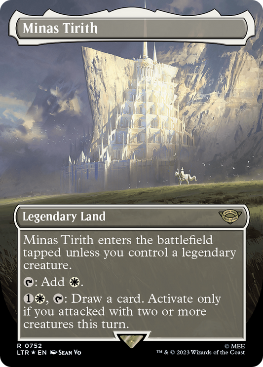 Minas Tirith (LTR-752) - The Lord of the Rings: Tales of Middle-earth (Borderless) Foil