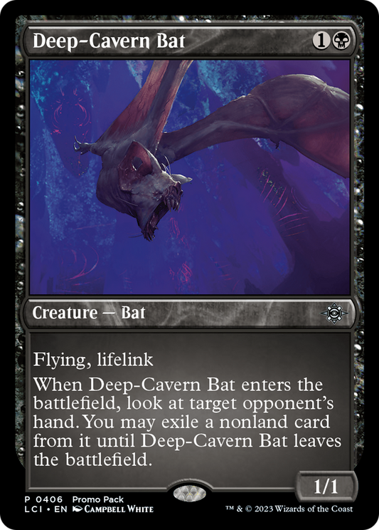 Deep-Cavern Bat (PPLCI-406) - The Lost Caverns of Ixalan (Promo Pack)