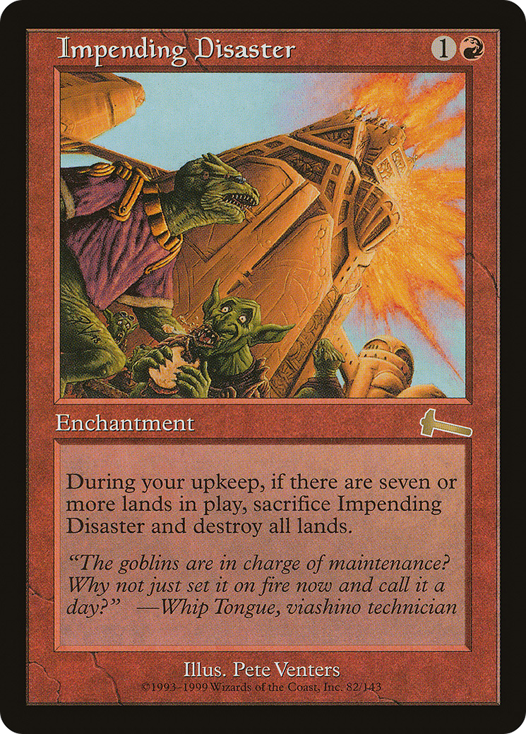 Impending Disaster (ULG-082) - Urza's Legacy Foil