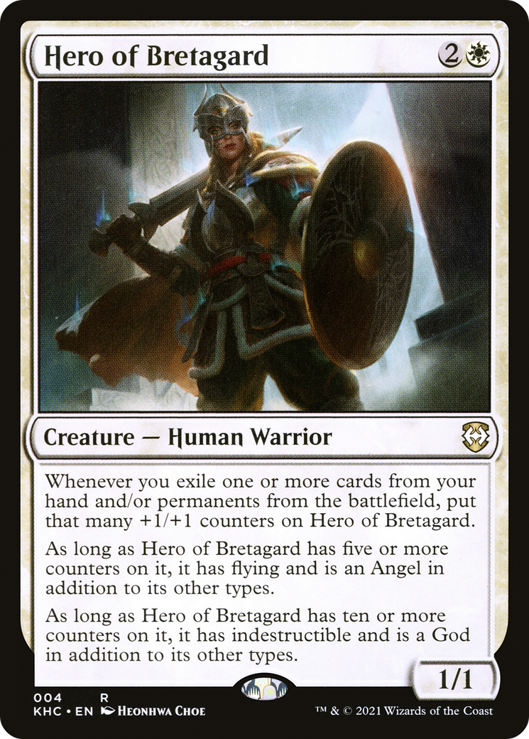 Hero of Bretagard (KHC-004) - Kaldheim Commander