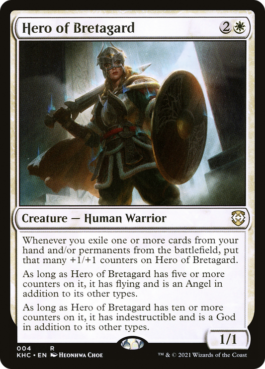 Hero of Bretagard (KHC-004) - Kaldheim Commander