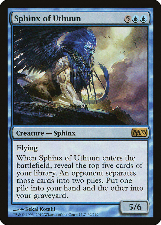 Sphinx of Uthuun (M13-069) - Magic 2013