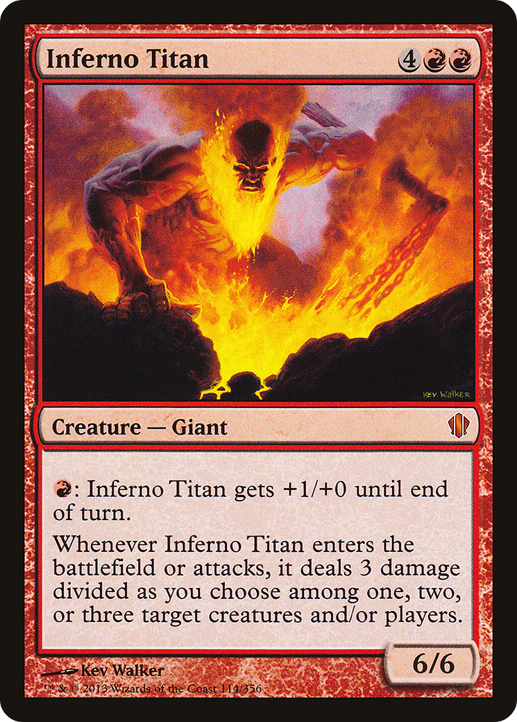 Inferno Titan (C13-114) - Commander 2013