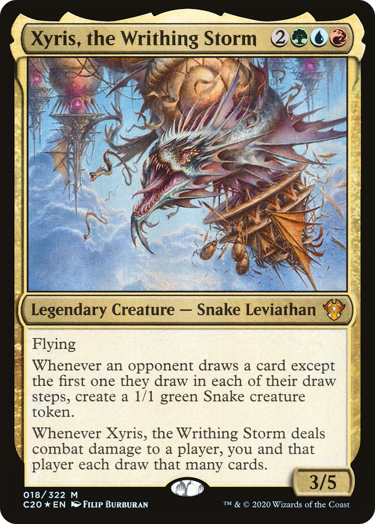 Xyris, the Writhing Storm  (C20-018) - Commander 2020 Foil