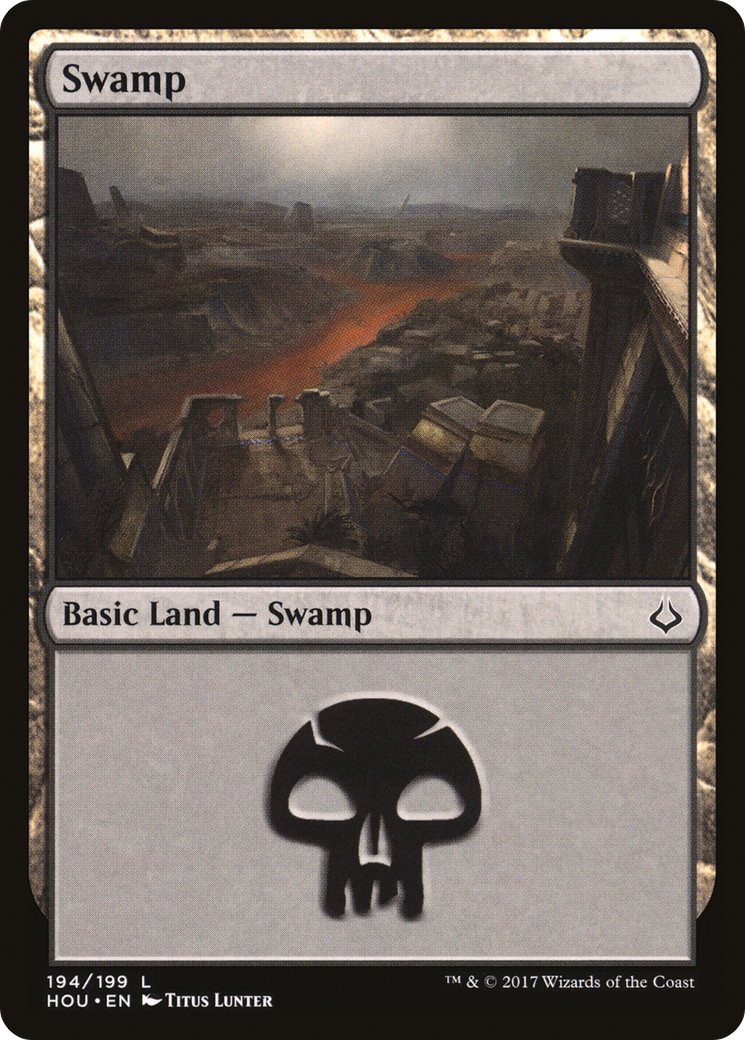 Swamp (HOU-194) - Hour of Devastation Foil