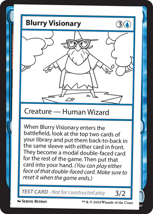 Blurry Visionary  (MB2PC-) - Mystery Booster 2 (Playtest)