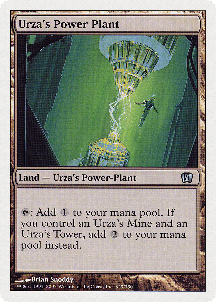 Urza's Power Plant (8ED-329) - Eighth Edition