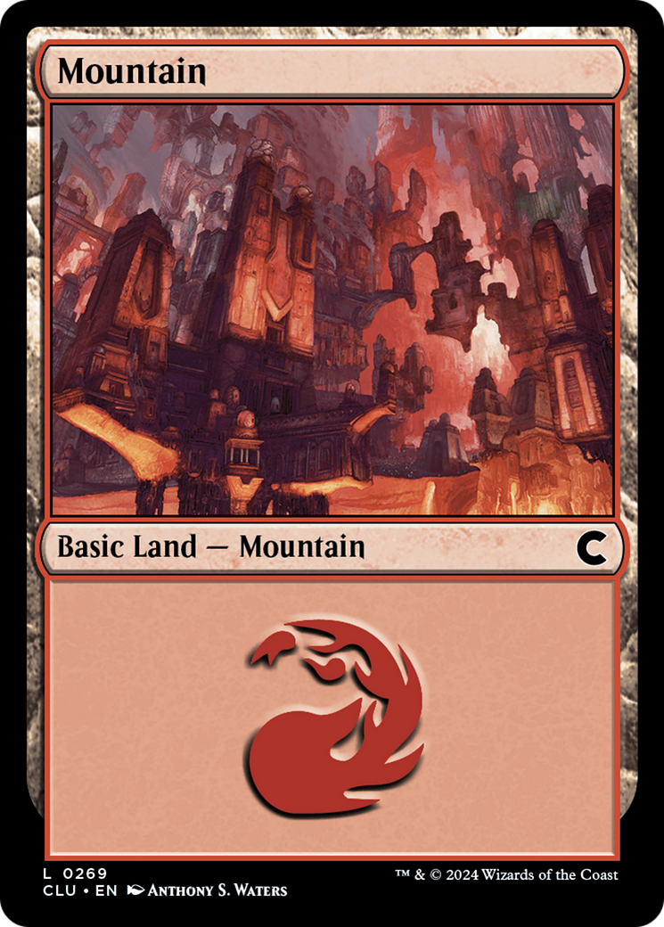 Mountain (CLU-269) - Ravnica: Clue Edition