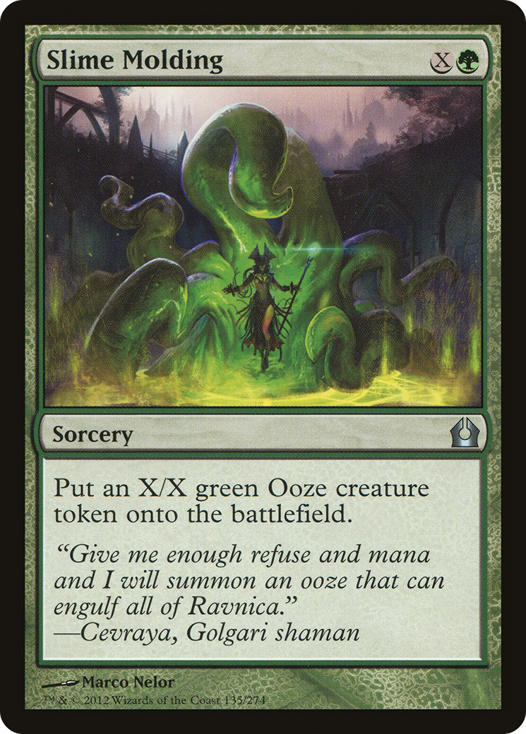 Slime Molding  (RTR-135) - Return to Ravnica Foil