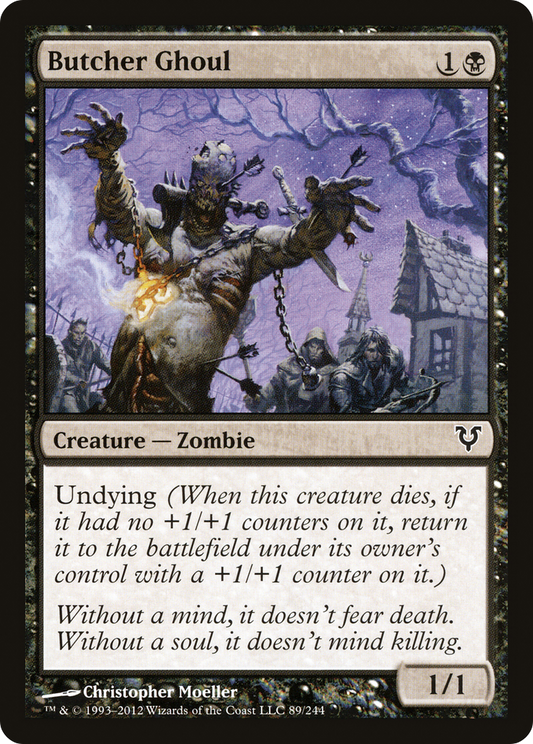 Butcher Ghoul (AVR-089) - Avacyn Restored Foil