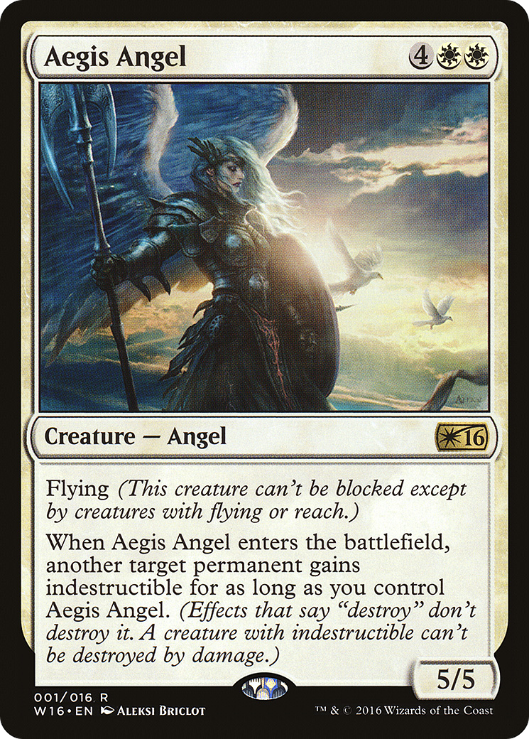 Aegis Angel (W16-001) - Welcome Deck 2016