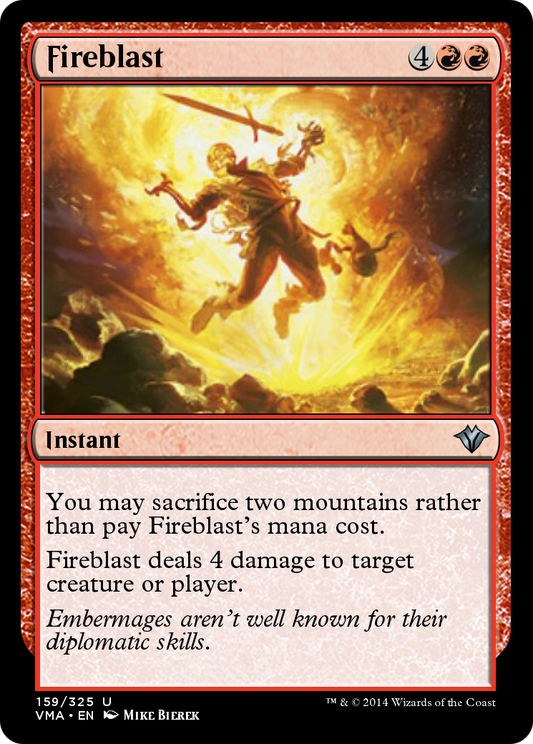 Fireblast (VMA-159) - Vintage Masters