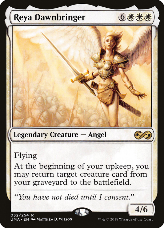 Reya Dawnbringer (UMA-032) - Ultimate Masters Foil