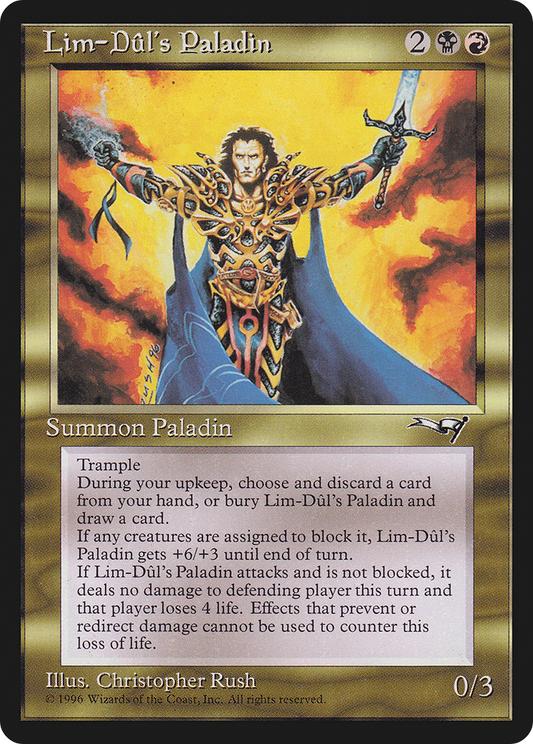 Lim-Dûl's Paladin (ALL-108) - Alliances